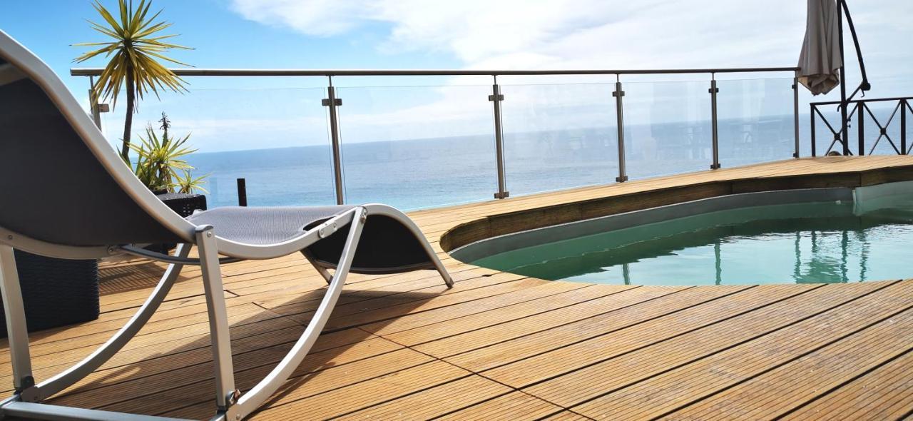 Vue Magnifique, Piscine Privee Chauffee Et Sauna A 10Min De Monaco Рокебрюн — Кап-Мартен Экстерьер фото