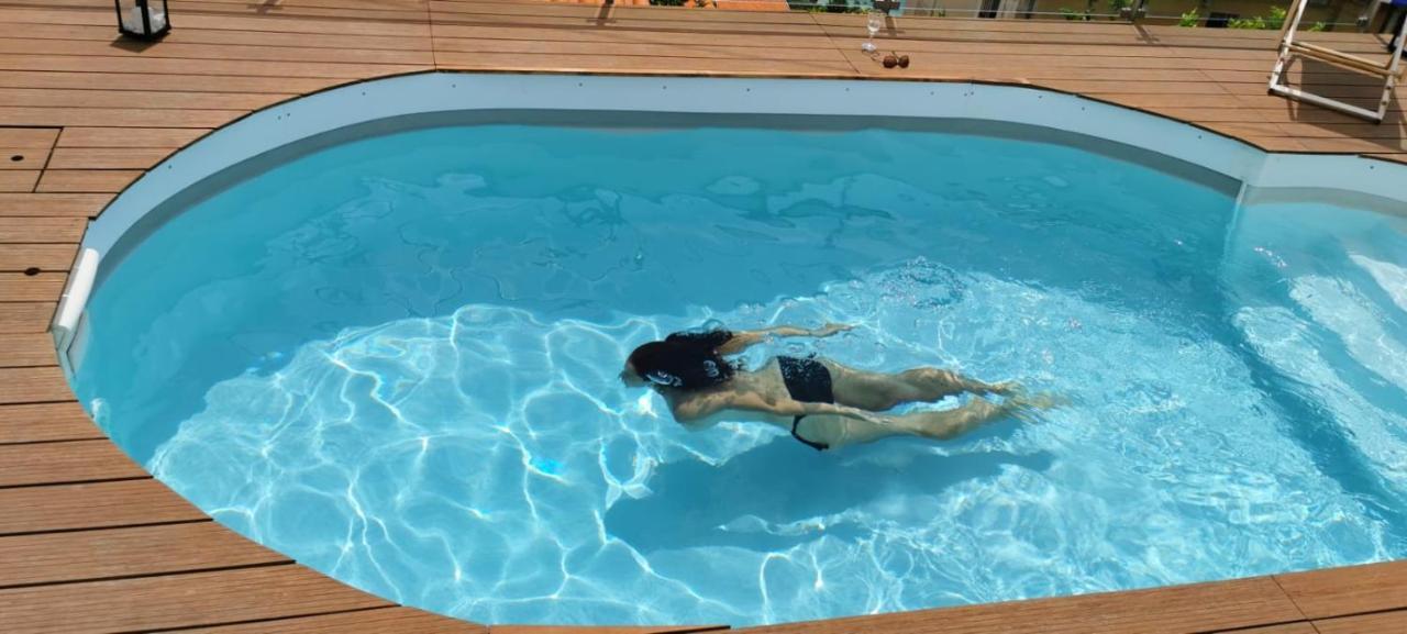 Vue Magnifique, Piscine Privee Chauffee Et Sauna A 10Min De Monaco Рокебрюн — Кап-Мартен Экстерьер фото